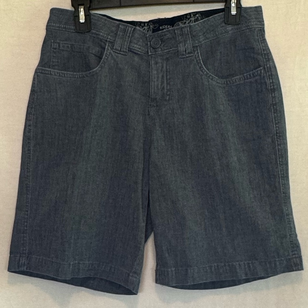 F-112 Riders by Lee Denim Blue Jean Shorts‎ Size 6